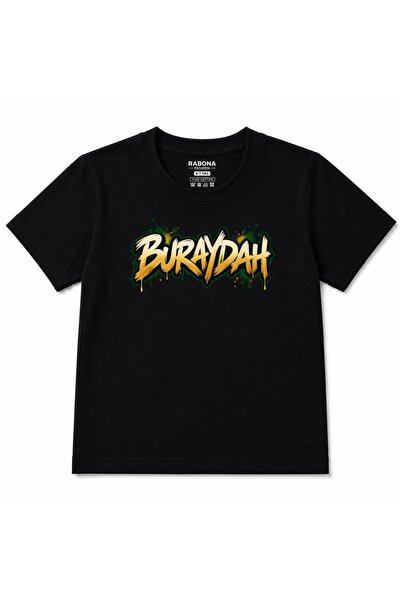 Rabona Fashion Tricou pentru copii Buraydah Arabia Saudită cu imprimeu grafic...