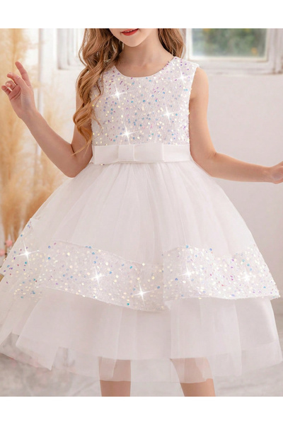 Evendi Dress, White
