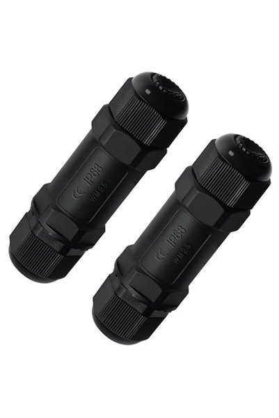 TERRIFI موصل RJ45 مقاوم للماء، موصل كابل إيثرنت IP68 من أنثى إلى أنثى بتقنية ...
