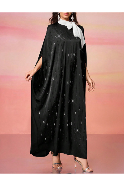 Evendi Long dress, Black
