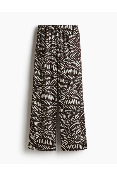 Evendi Trousers, Brown/Cream