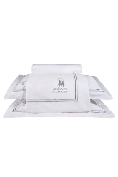 Greenwich Polo Club Σετ Σεντονιών Διπλού Κρεβατιού Premium 125-Λευκό