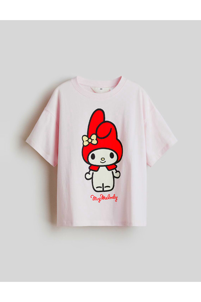 Evendi T-shirt, Pale pink