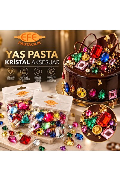EFE PASTACILIK Crystal Cake Decoration Stones