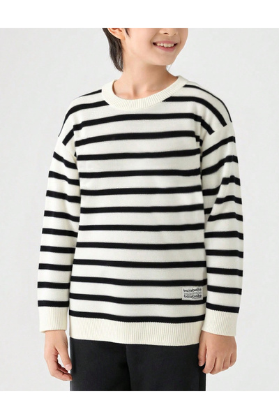 Evendi Blouse, White/Black
