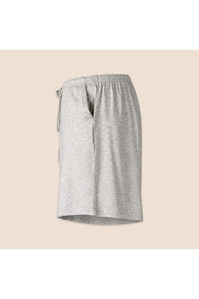 Penelope Mini pantaloni scurți gri melange - seria Baily