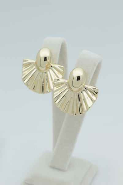 XUPING JEWELRY Style Pearl/Xuping Jewelry Fan Model Earrings