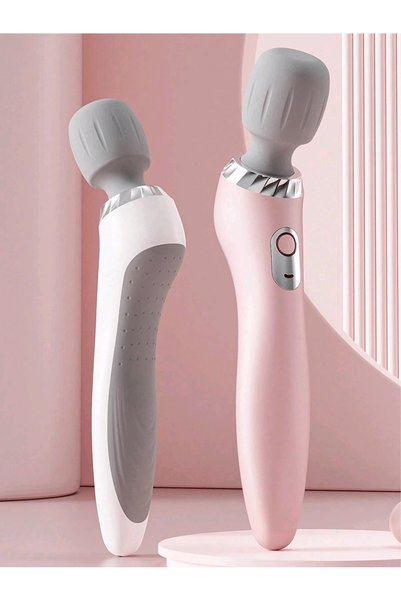 general brand Wireless Full Body Vibration Massager, Silicone Massage Heads, Suitable for Neck, Back, Shoulder, Waist, Leg, and Foot, Dedicated Massager for Women, Suitable as a Holiday Gift