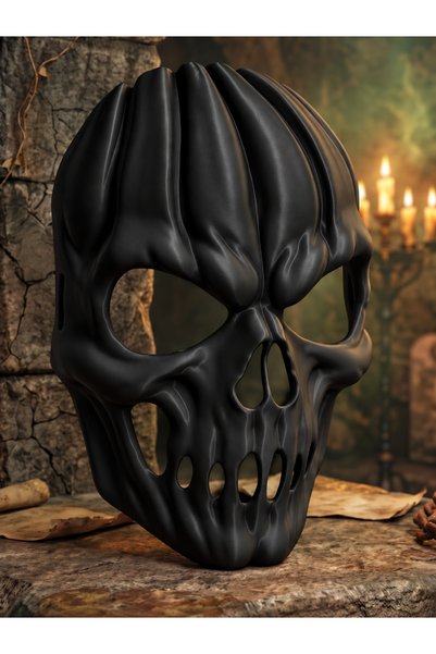 MİR STORE Halloween Balkabağı Kafatası Dekoratif Obje