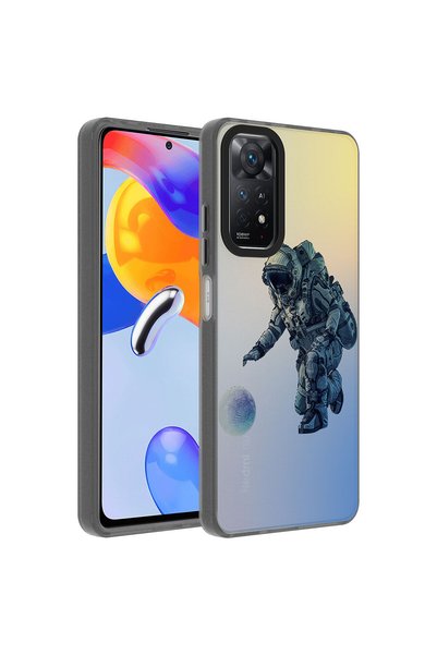Techaks Xiaomi Redmi Note 11 Pro 5g Case Vibe Patterned Camera Raised Matte A...