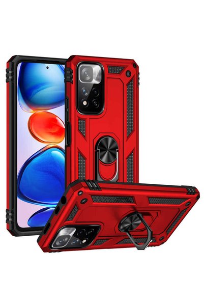 Techaks حافظة حماية للكاميرا من نوع Xiaomi Redmi Note 11 Pro Plus 5G مع حامل ...