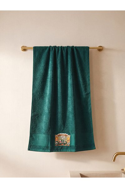 LC Waikiki New Year Themed Face Towel for Style Enthusiasts from Uzg Store 50X80