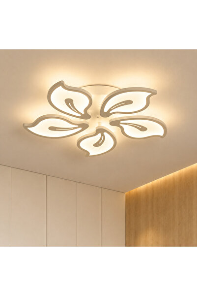 DIGITAL Merchandise Lustra LED cu telecomanda JASMINE 73W, 5 Petale, lumina R...