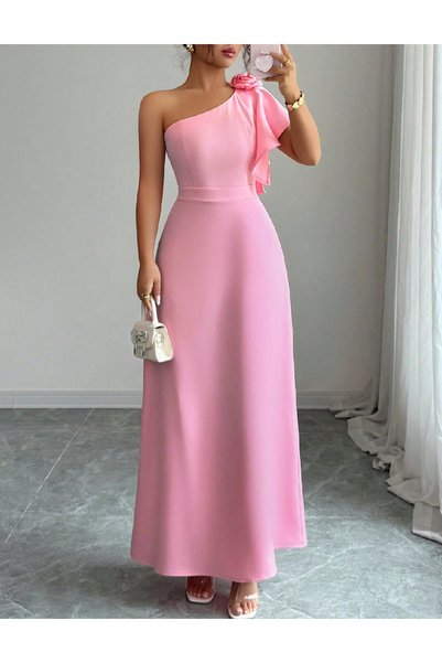 Evendi Rochie lunga, Roz