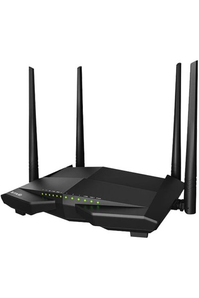 TinyBox V15 Wi-Fi 6 VDSL/ADSL Modem Router, AX1500 Çift Bant, 4 Harici Anten, Gigabit Ethernet, Mesh Teknolo