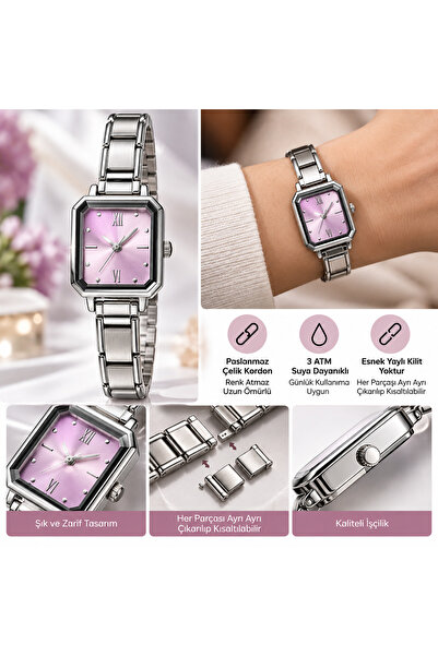 G Sport POLO Noumation Adjustable Spring Flexible Cord Steel Watch