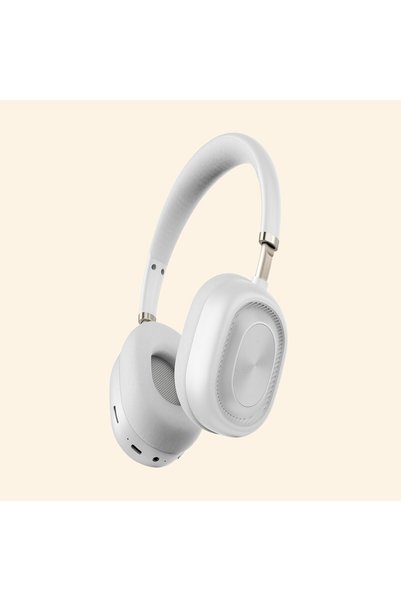 StepCo Super Bass Kulak Üstü Bluetooth Kulaklık – Müzik ve Radyo Keyfi (Beyaz)