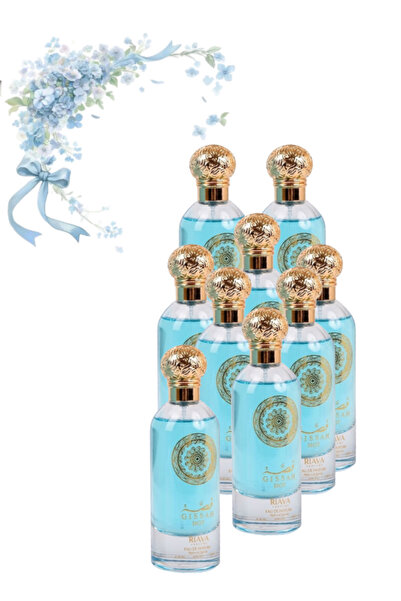RIAVA PERFUMES 9 قطع عطر جيسة هوت بلو 85 مل