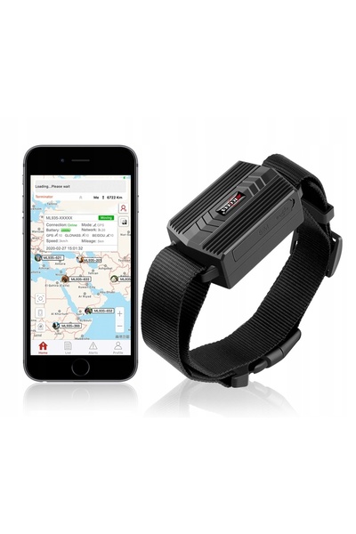 NO BRAND OBROŻA GPS TRACKER TK935 PENTRU ANIMALE DE COMPANIE CÂINI PISICI SOS...