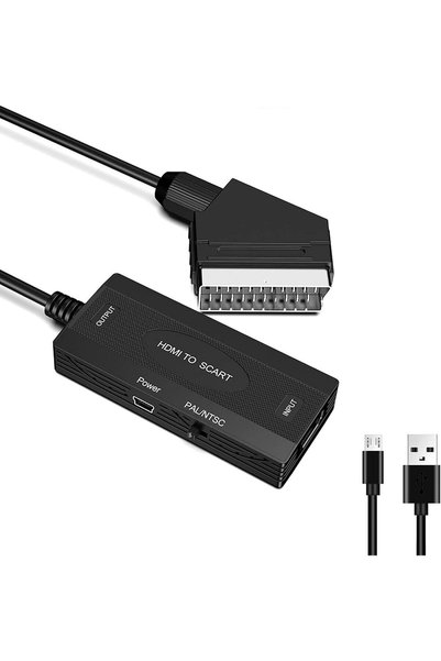 StepCo Ga94 Hdmi to Scart 1080p HD AV Video Çevirici Dönüştürücü Adaptör