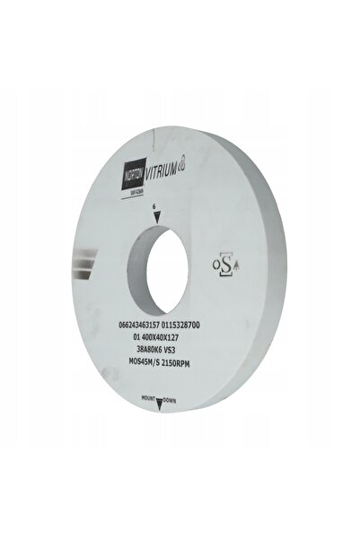 Norton Disc abraziv plat VULCAN - 400x40x127mm Gr80