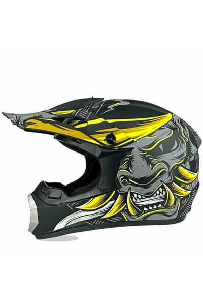 TM Motorcycle Parts Casca Moto Cross si ATV Full Face Copii si Adulti, Echipa...