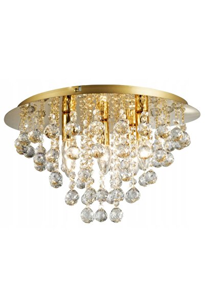 Reality Lustră de tavan din cristal GLAMOUR 46cm AURIE GOLDEN London Crystal 5