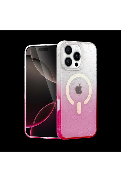 Newface Apple iPhone 16 Pro Max Pummel Shiny Magsafe Kapak