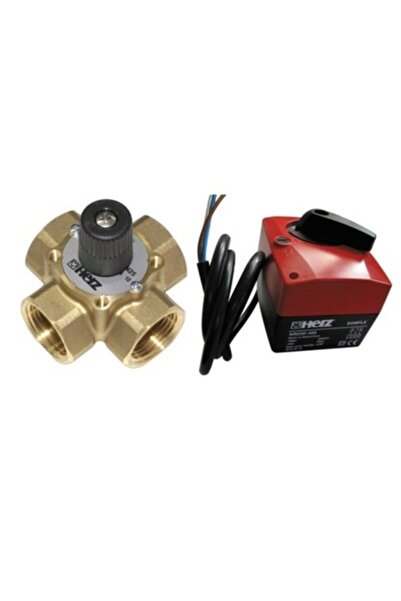 Herz Robinet mixer cu 4 căi 1'' + actuator