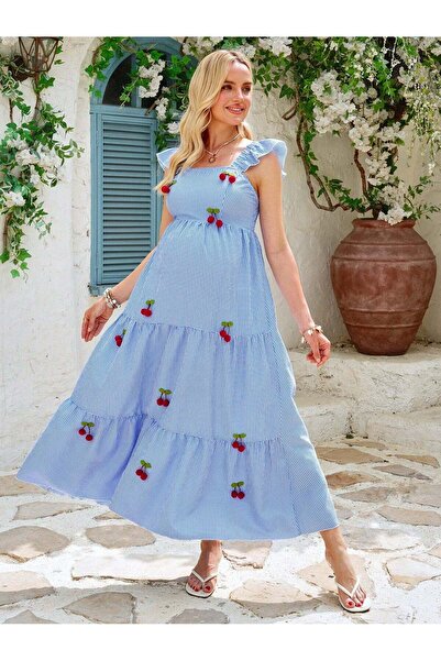 Sheya Rochie maxi, albastru