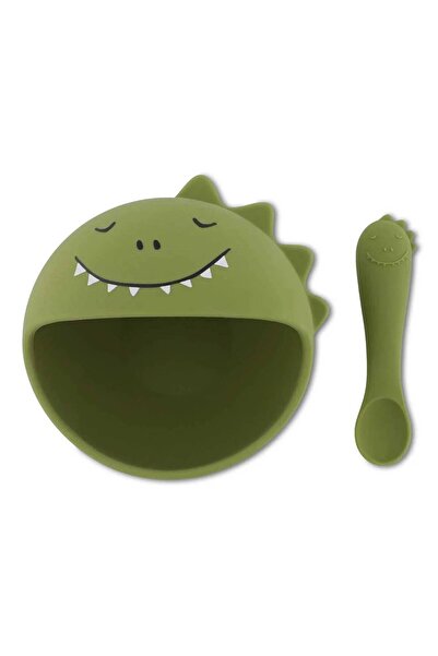 Trixie Mr. Dino Silicone Baby Food Set 96-763