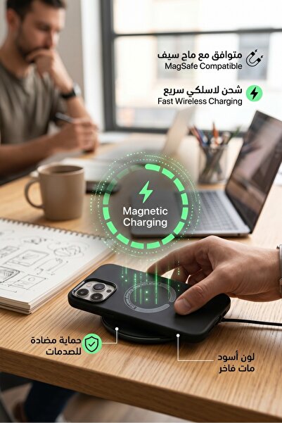 Primo Plus Magnetic Protective Case Compatible with iPhone XS Max, Slim Shock...