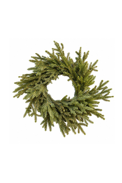 Dekorsende New Year's Garland Pine Hoop Luxury Green 200 cm