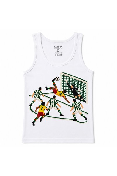 Rabona Fashion Yellow Red Röveşata – Green and White Anti-Defense Goal Design...