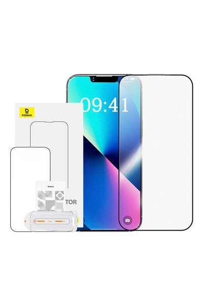 Baseus Sticla securizata Crystalline Anti-Glare iPhone 12 ProMax