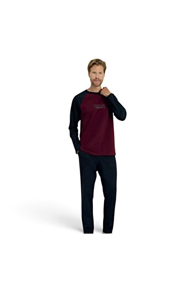 Pijadore Men's 100% Cotton Long Sleeve Pajama Set 2284