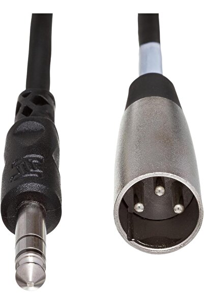 TinyBox STX-105M 1/4" TRS - XLR3M Dengeli Ara Bağlantı Kablosu, 5 Ayak