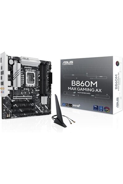 StepCo B860M MAX GAMING AX WiFi6 Intel LGA1851 mATX Anakart