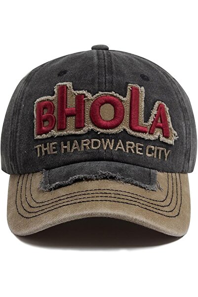 GENERAL Vintage Baseball Cap Washed Denim Cap Trucker Cap Cotton Sun Hat Embr...