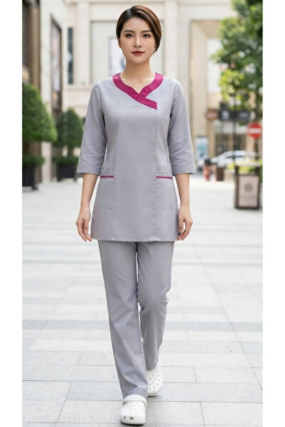 ABSHIR Housemaid Uniform Set/Khadama/Maid Uniform/Baby sitter/3/4 Sleeve Top ...