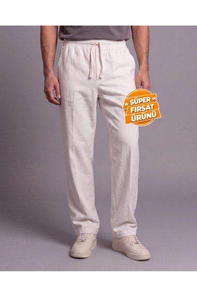 Generic Brand Men's Comfortable Linen Trousers