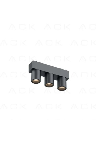 ACK 6W Slim Magnet Üçlü Ray Spot 12,2Cm 3000K Ip20 AD45-05501