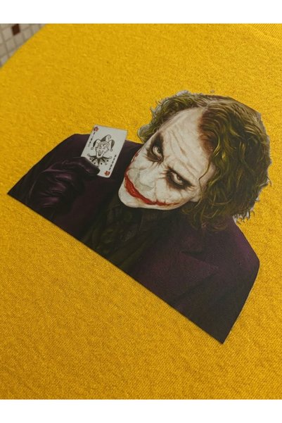 Öziron Joker Sarı-Mavi desenli Penye Motosiklet koltuk Kılıfı 2'Lİ MOTOR