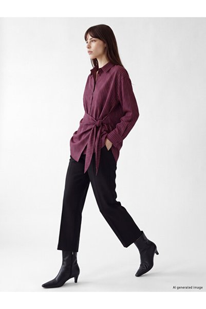 LC Waikiki Quality Pieces from Çelebi Store Petite Standard Fit Women's Pants