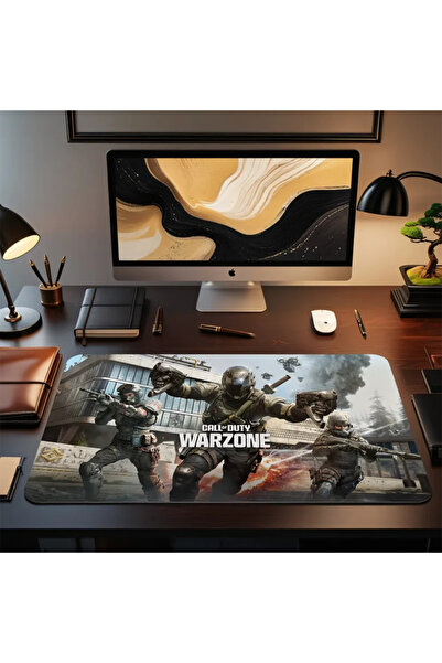 OKTANE Mousepad Deskmat Gaming Call of Duty 2 800x400x4 mm rezistent la apa m...