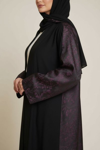 VELYNORA Abaya Klooash with Embroidery on the Back