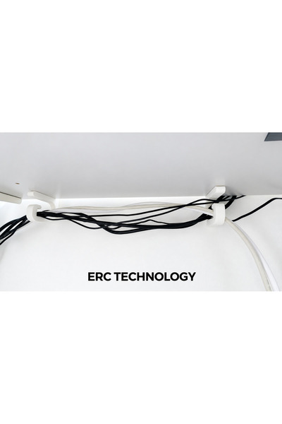 ERCTECH Under Desk Cable Organizer Hanger – Cable Tidying and Fixing Device 2...