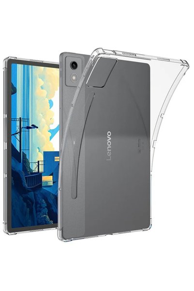 EtuiTab Husă transparentă din silicon pentru spate pentru Lenovo Idea Tab Pro...