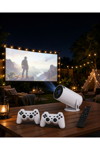 ASTRALTECH 4K Akıllı Projeksiyon Cihazı XUCZZZM300MAX-3 Wi-Fi 6 Bluetooth 5.0