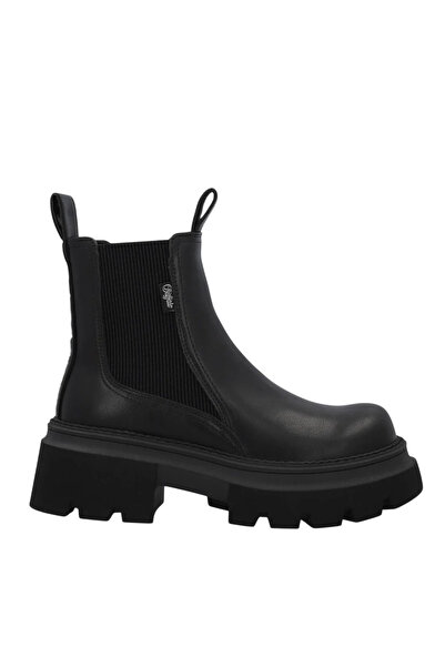 Buffalo Γυναικεία Mave Chelsea Μποτάκια Μαύρα BUF1270155-BLACK